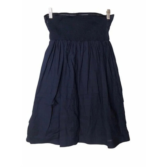 Anthropologie Maeve Height of Summer Dress NAVY 2 - Picture 3 of 11